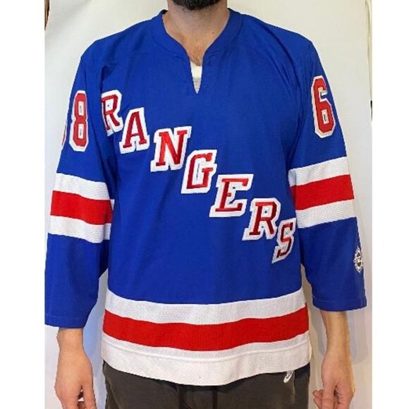Made in Canada Koho New York Rangers Jagr NHL hockey jersey - Picture 2 of 11